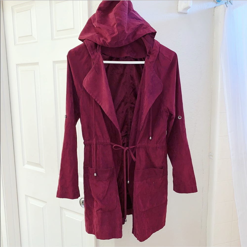 Sexy comfy coat with hoodie